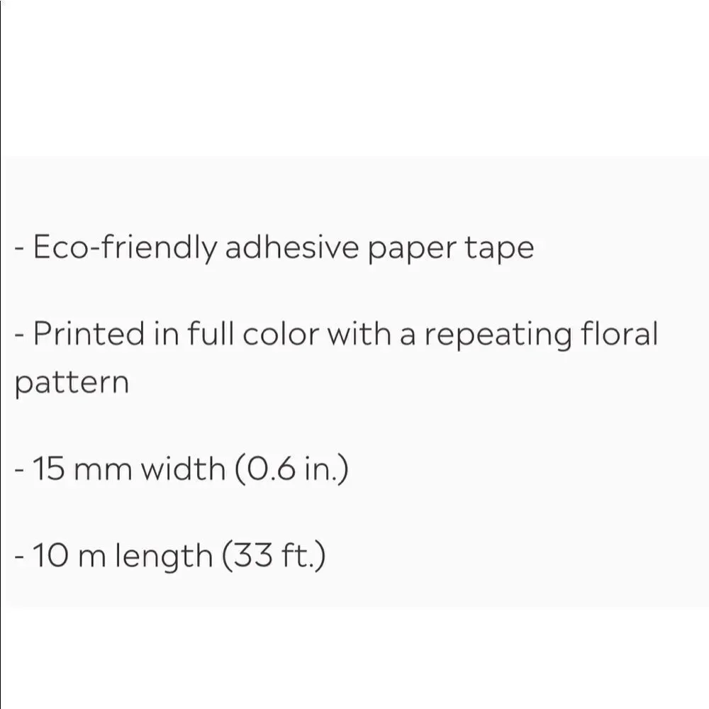 Poly Mailers MIX BoHO 6x9 + washi tape 20pcs